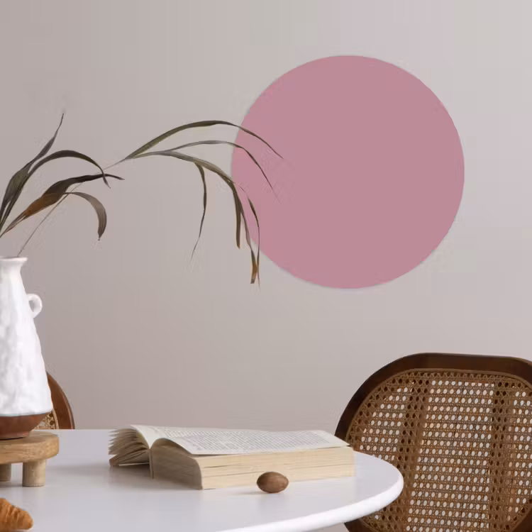 Behangcirkel - Dusty - Mauve - Paars — 4
