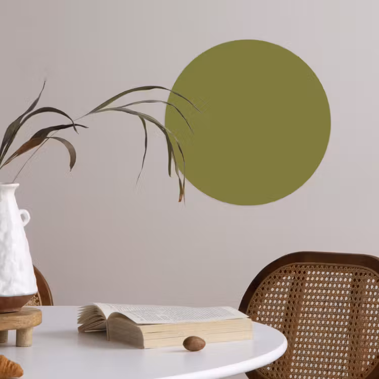 Behangcirkel - Juniper - Groen - Organisch — 4