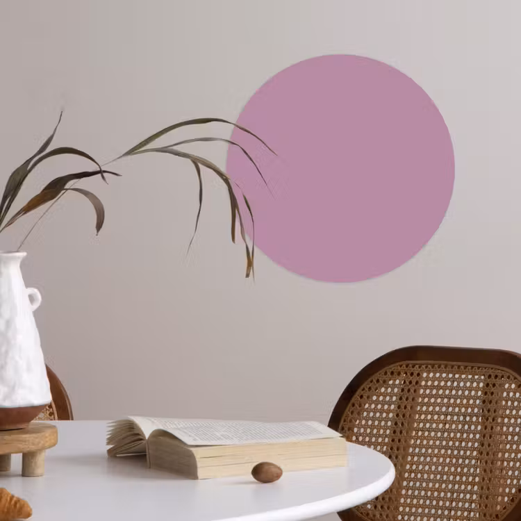 Behangcirkel - Lilac - Paars - Mauve — 4
