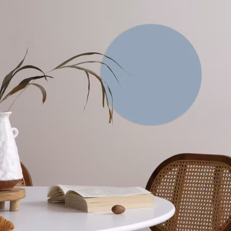 Behangcirkel - Mellow - Breeze - Blauw — 4