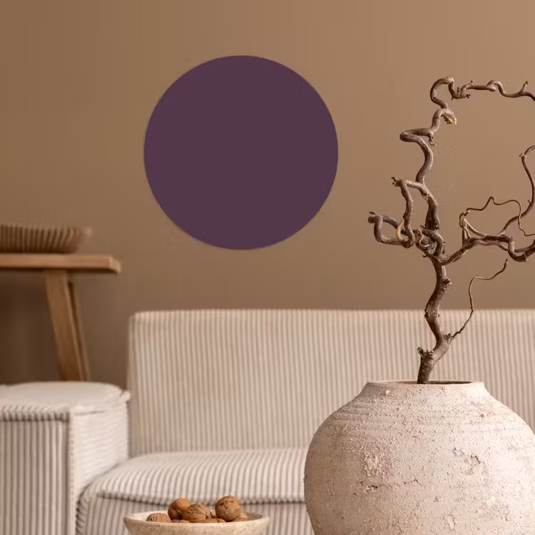 Behangcirkel - Midnight - Plum - Paars — 2