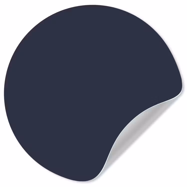 Behangcirkel - Midnight - Swing - Blauw — 1