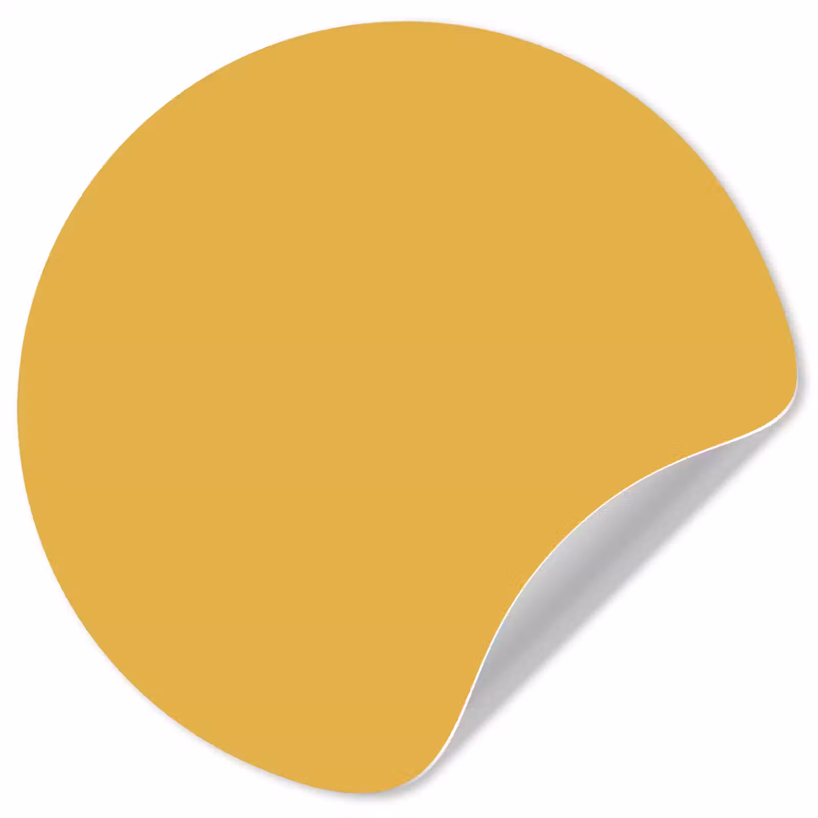 Behangcirkel - Joyful - Mustard - Geel — 1