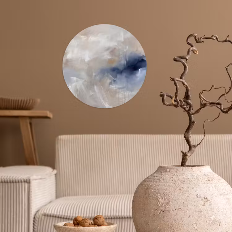 Behangcirkel - Abstract - Wolken - Sfeer - Modern - Beige — 2