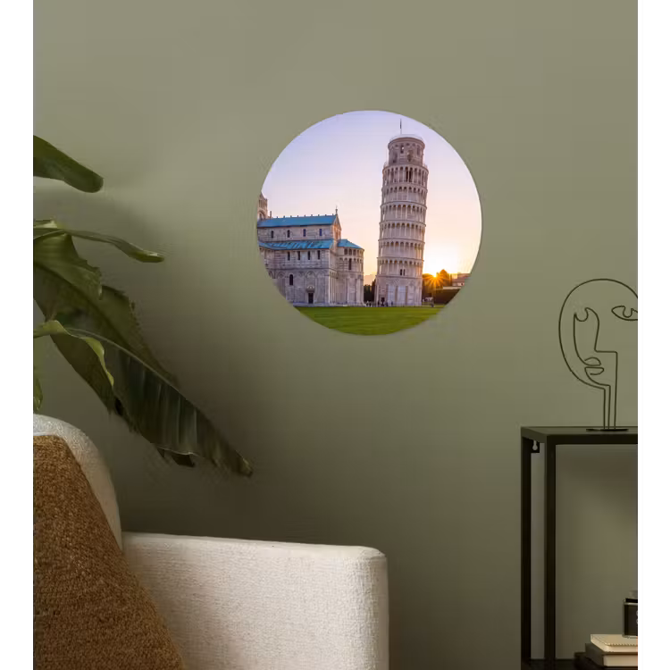 Behangcirkel - Architectuur - Toren - Pisa - Italië - Zonsondergang — 3