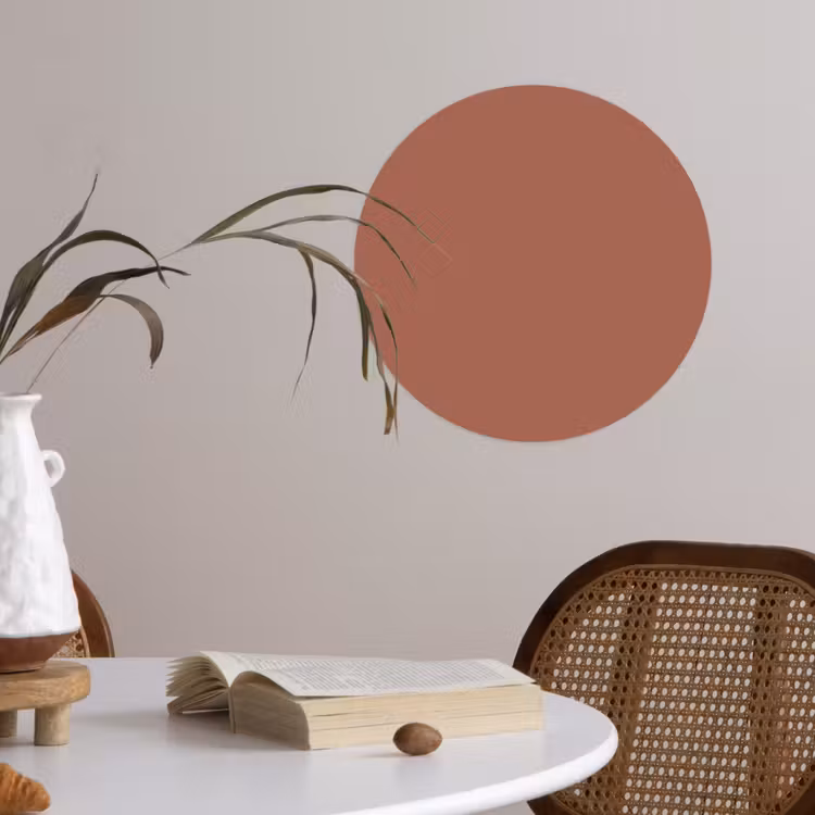 Behangcirkel - Baked - Earth - Oranje — 4