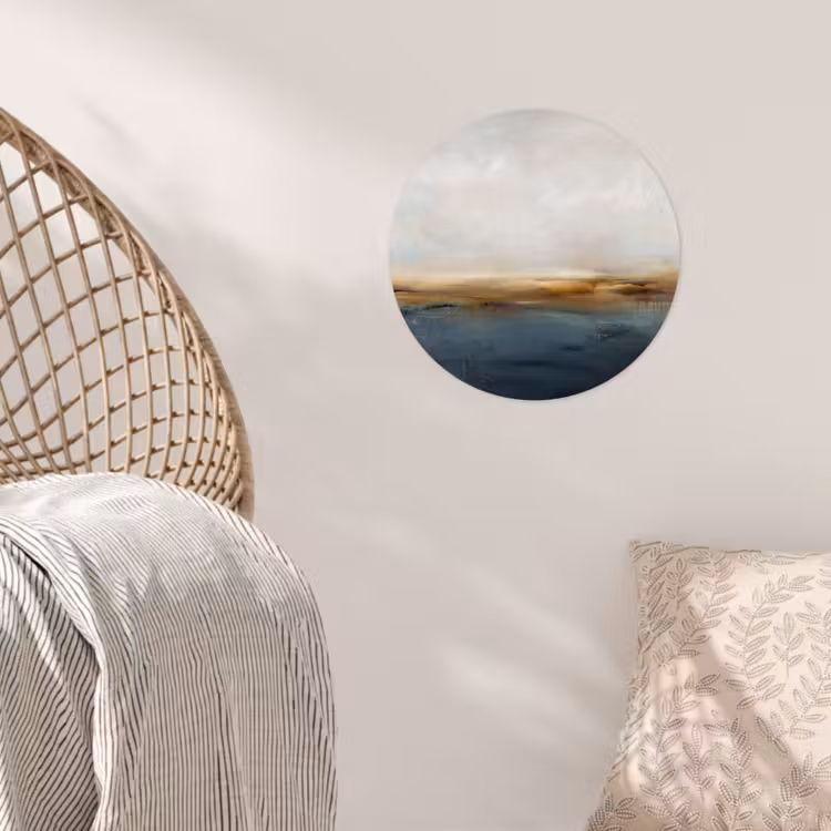 Behangcirkel - Abstract - Horizon - Water - Modern - Beige — 5