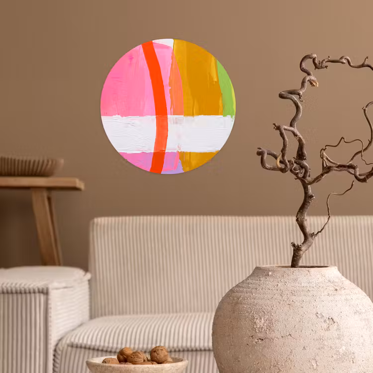 Behangcirkel - Abstract - Kleurrijk - Vormen - Modern - Kunst — 2
