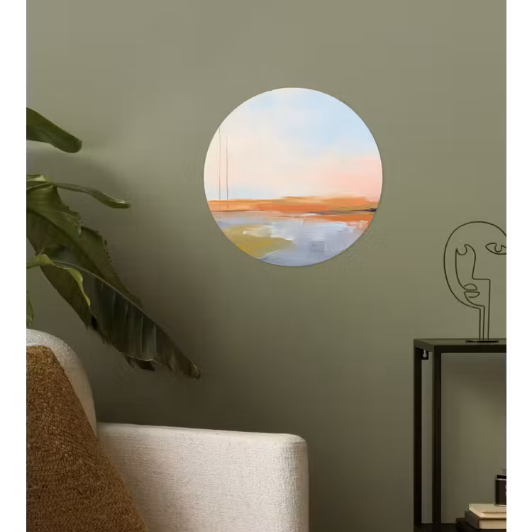 Behangcirkel - Abstract - Landschap - Horizon - Modern - Kleurrijk — 3