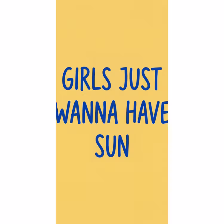 Behang - Tekst - Zon - Zomer - Modern - Geel — 2