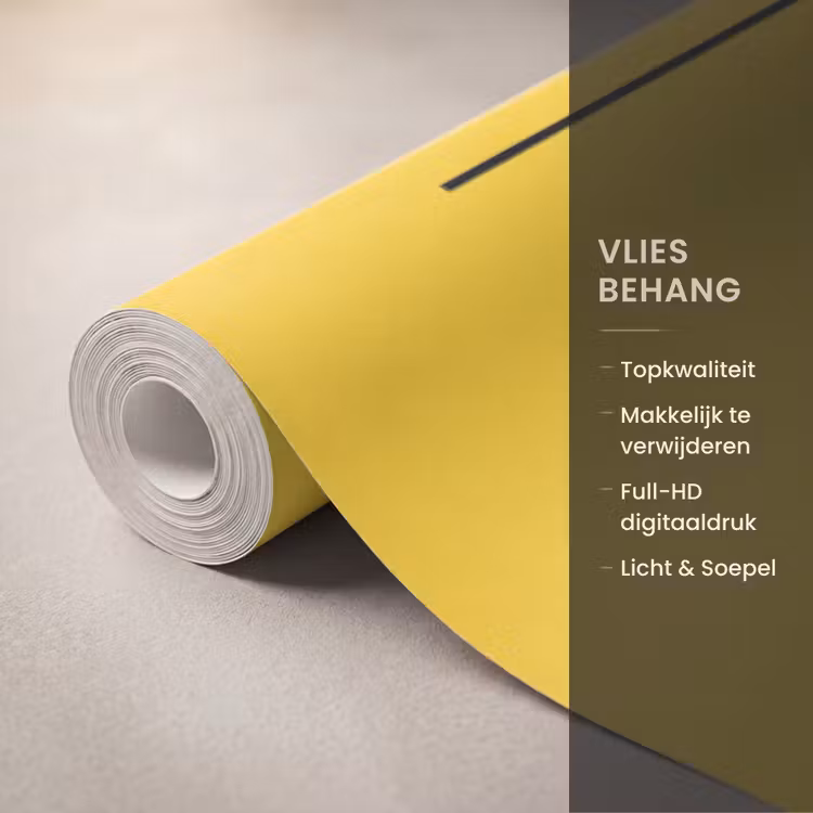 Behang - Toren - Seoul - Architectuur - Minimalistisch - Geel — 3