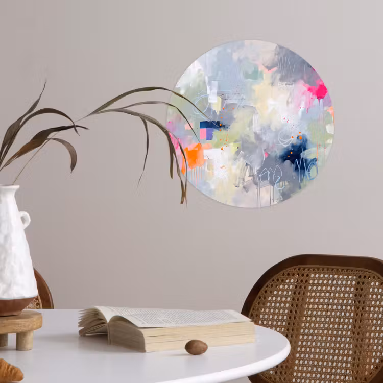 Behangcirkel - Abstract - Kleurrijk - Modern - Kunst — 4