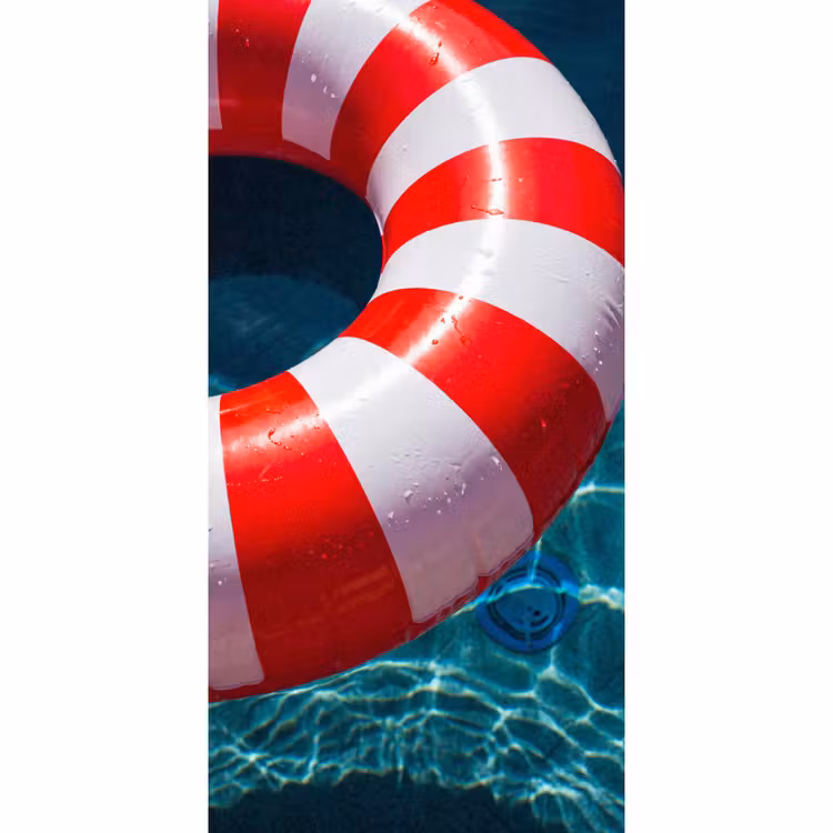 Behang - Recreatie - Water - Zomer - Rood - Wit — 2