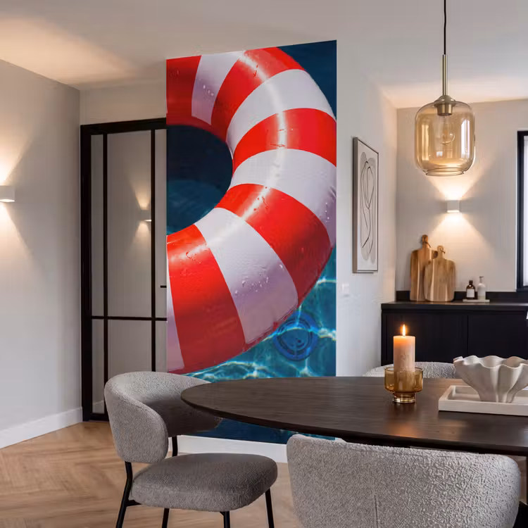 Behang - Recreatie - Water - Zomer - Rood - Wit — 5