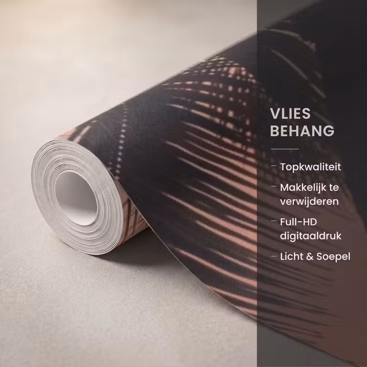 Behang - Vrouw - Surfplank - Strand - Zonsondergang - Oranje — 3