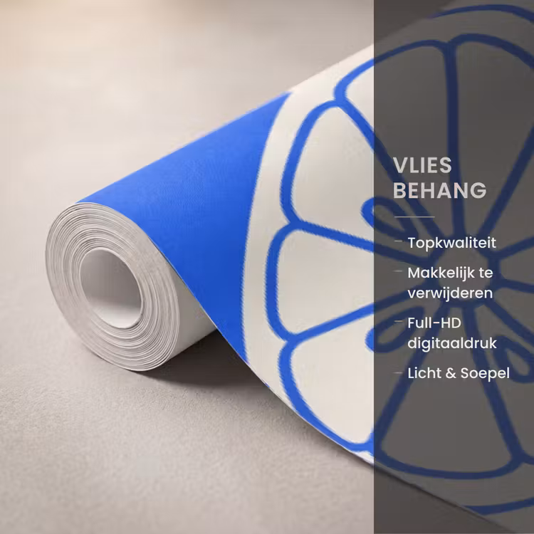 Behang - Italië - Eten - Citroen - Vis - Grafisch — 3