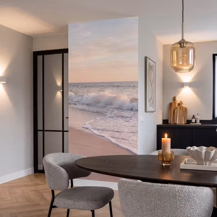 Behang - Strand - Zee - Golven - Natuur - Zonsondergang — 5