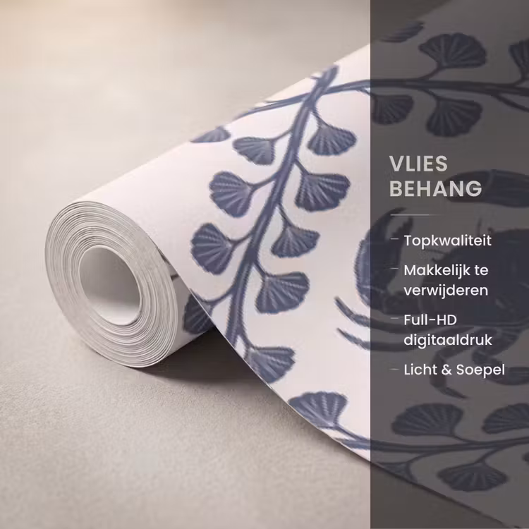 Behang - Zee - Krab - Zeester - Patroon - Blauw — 3