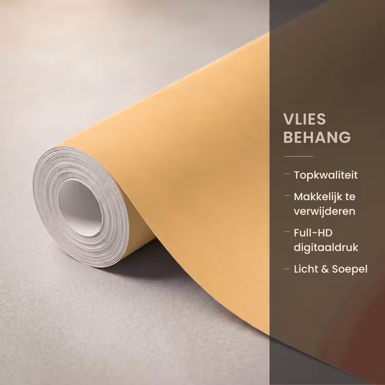 Behang - Vrouw - Hoed - Mode - Modern - Oranje — 3
