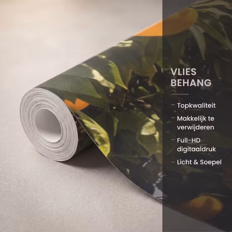 Behang - Scooter - Natuur - Zomer - Geel - Mediterraan — 3