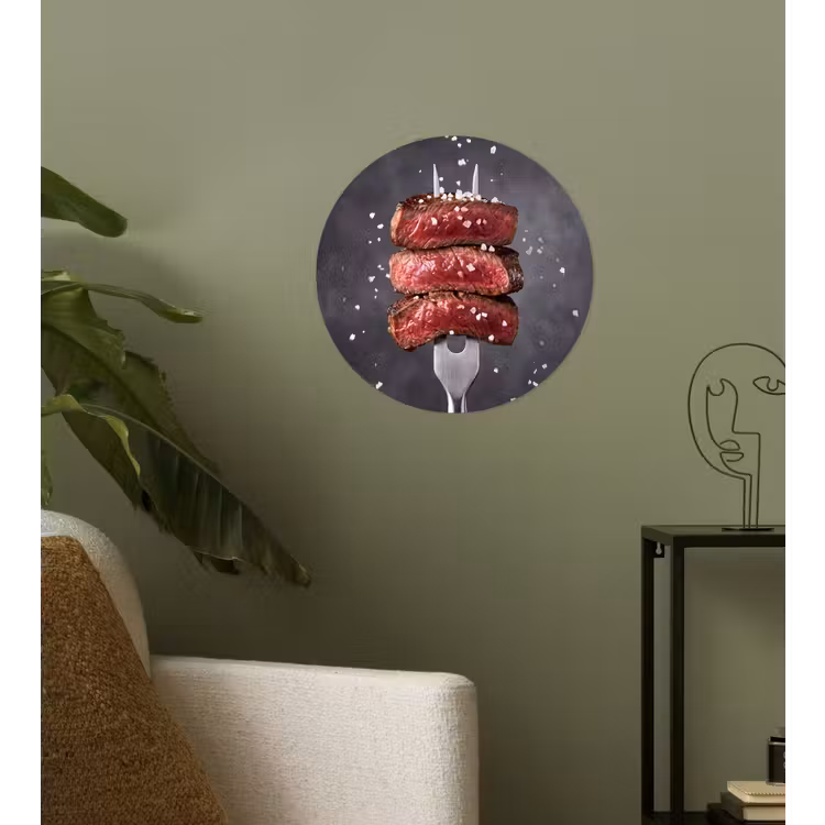 Behangcirkel - Eten - Vlees - Zout — 3