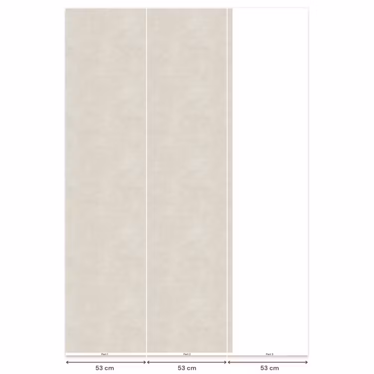 Behang - Zandkleurig - Modern - Egaal — 6