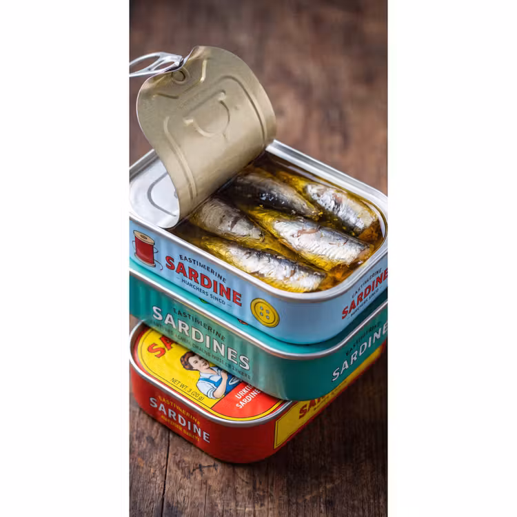 Behang - Vis - Blikjes - Keuken — 2