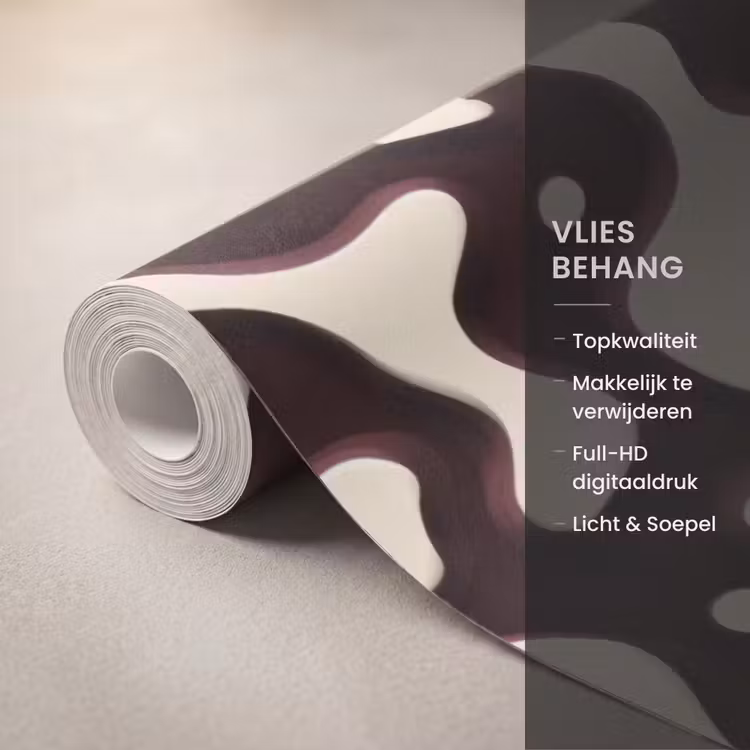 Behang - Organisch - Krachtig - Bruin — 3