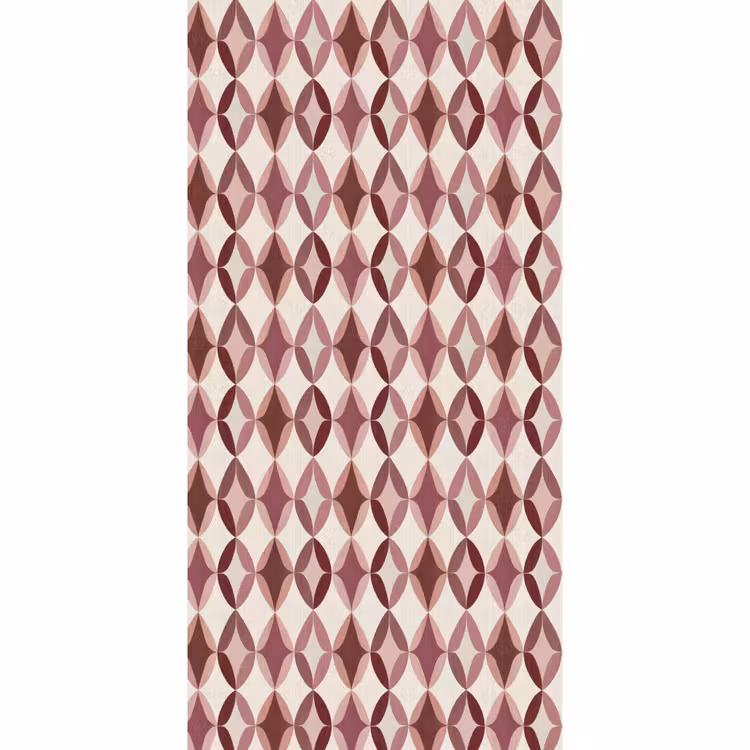 Behang - Ovaal - Textuur - Roze — 2