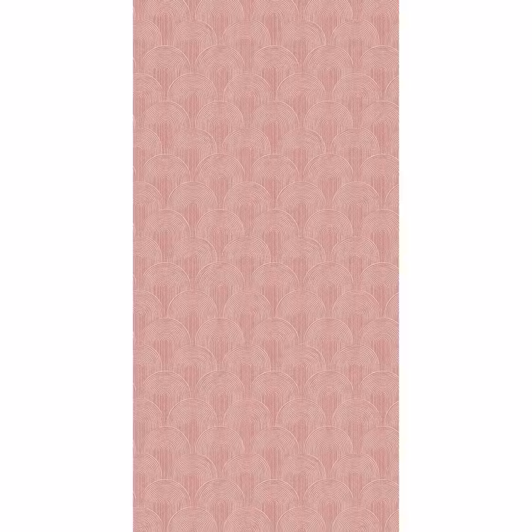 Behang - Oudroze - Bogen - Deco - Lijnen — 2