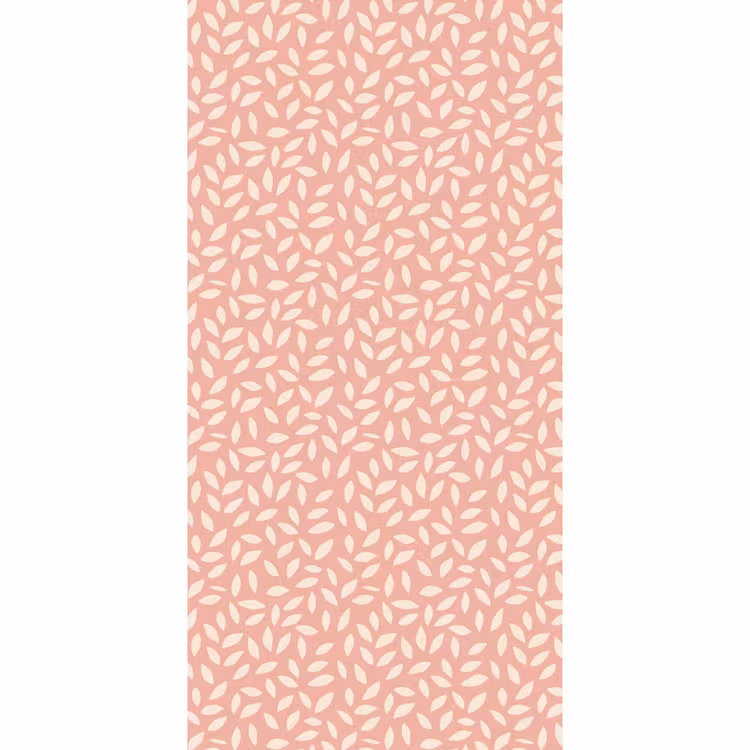 Behang - Roze - Bladeren - Speels - Patroon — 2
