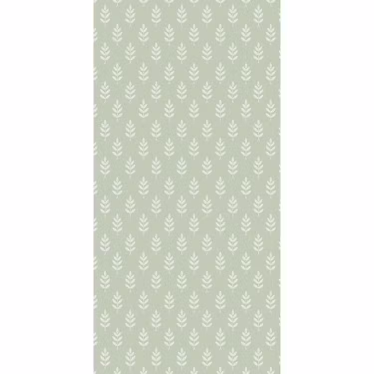 Behang - Saliegroen - Botanisch - Takjes - Minimalistisch - Patroon — 2