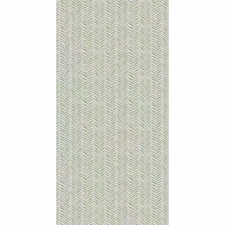 Behang - Saliegroen - Visgraat - Organisch - Penseelstreken - Patroon — 2