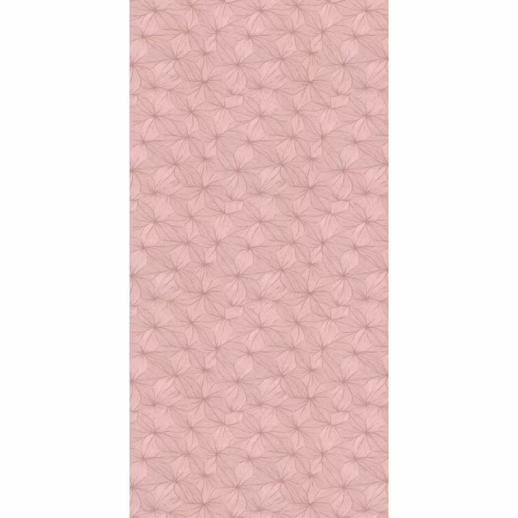 Behang - oederroze - Bloemen - Reliëf - Textuur — 2