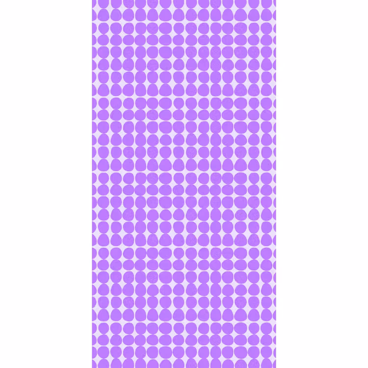Behang - Paars - Geometrisch - Stippen - Polka Dot - Patroon — 2