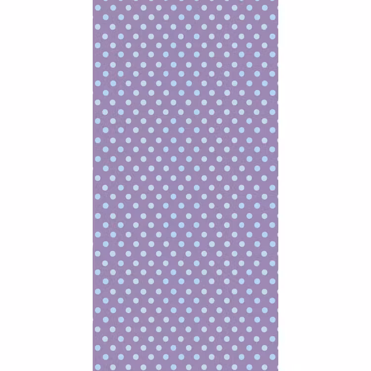Behang - Paars - Blauw - Geometrisch - Stippen - Polka Dot - Patroon — 2