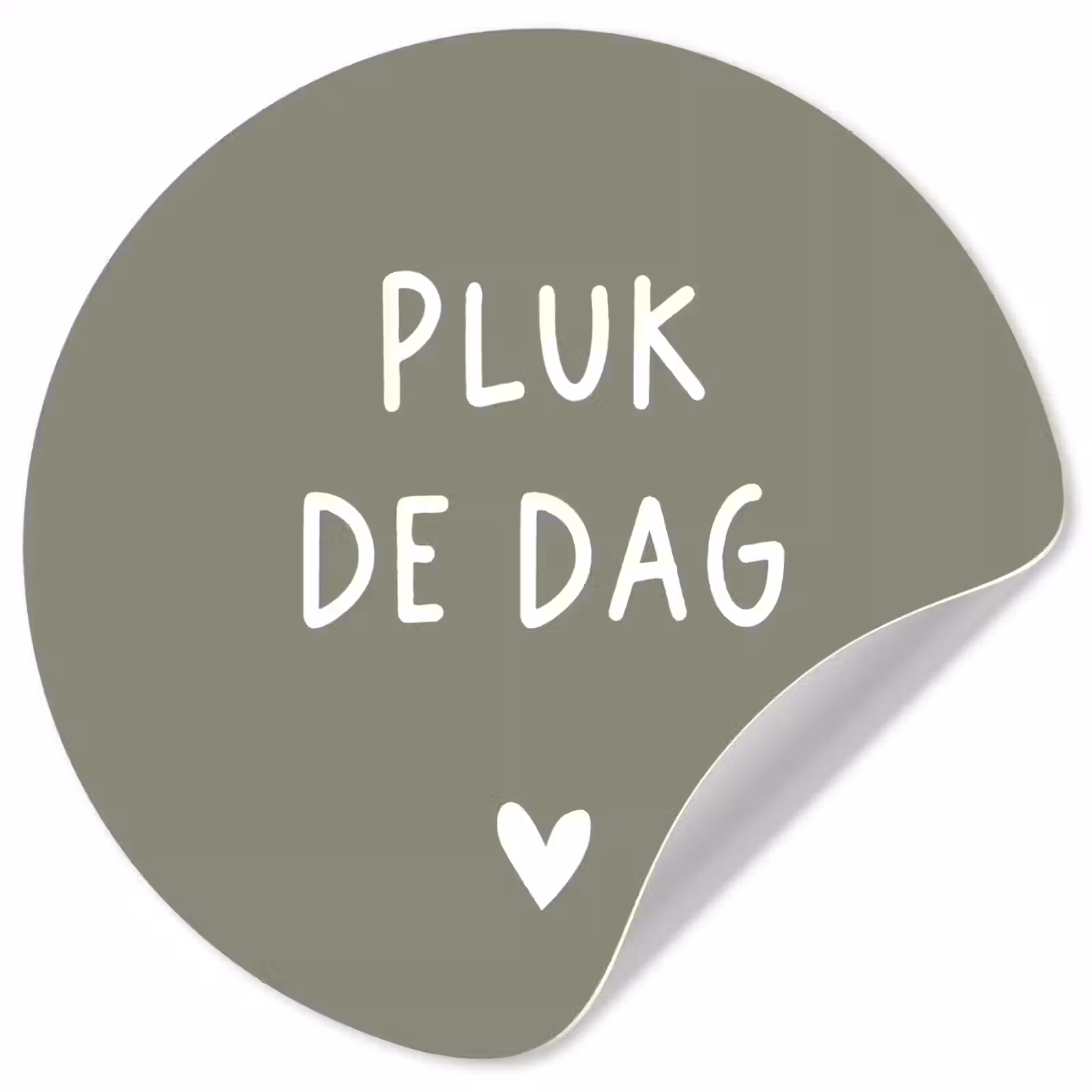 Behangcirkel - plukdedag-groen — 1