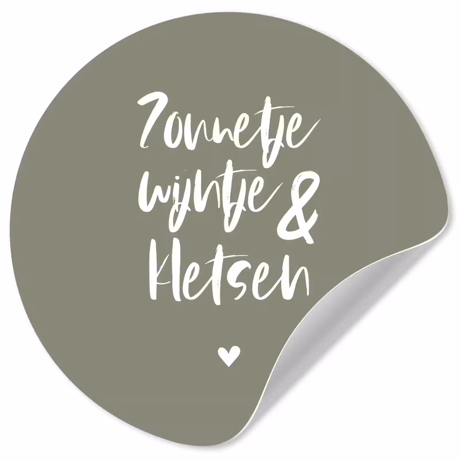 Behangcirkel - Zomer - Tekst - Zonnetje, wijntje & kletsen - Quotes — 1