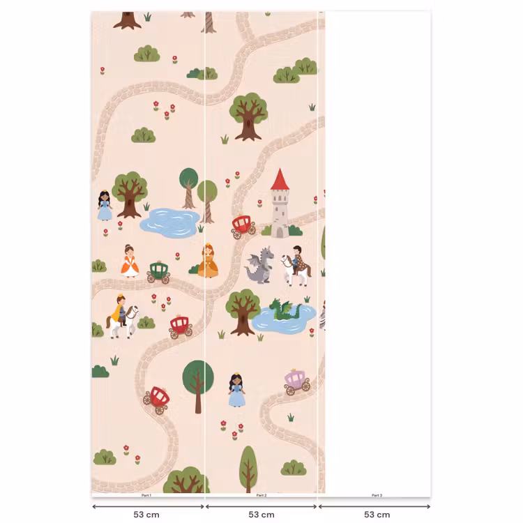 Behang - Kasteel - Sprookje - Kinder — 6