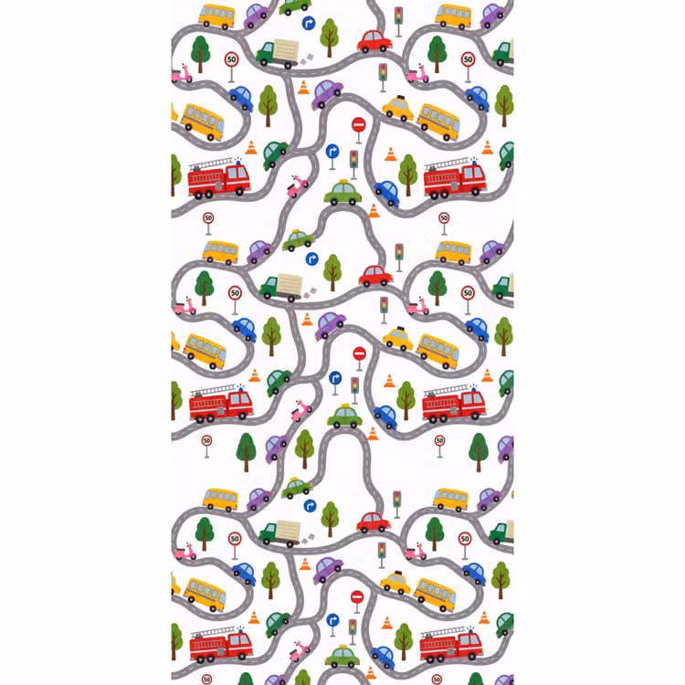 Behang - Voertuig - Weg - Patroon — 2