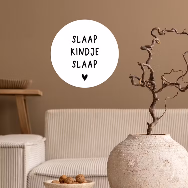 Behangcirkel - Spreuken - Quotes - Slaap kindje slaap — 2