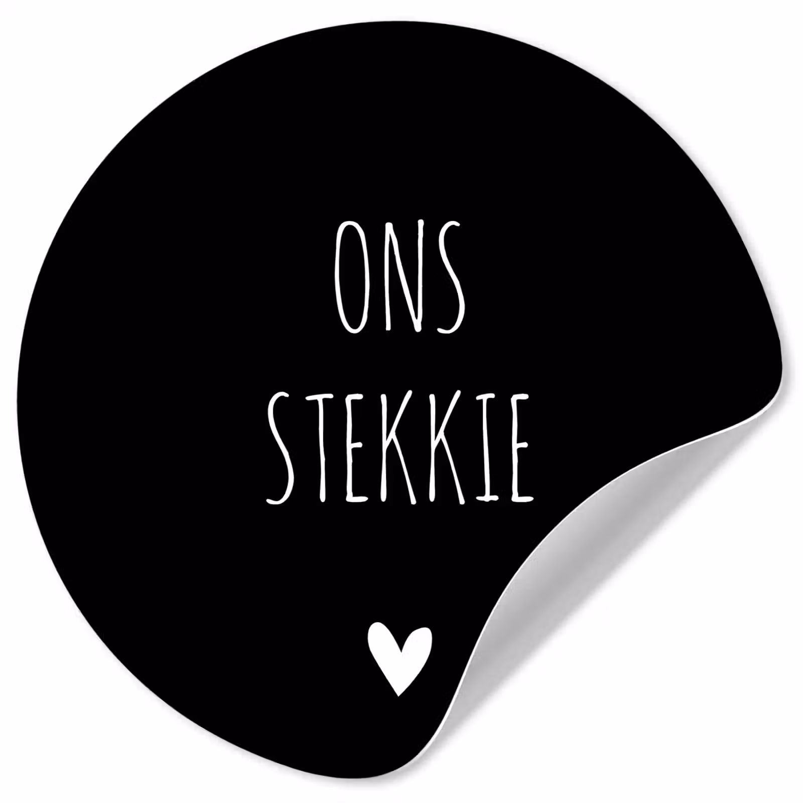 Behangcirkel - Quotes - Stekkie - Ons stekkie — 1