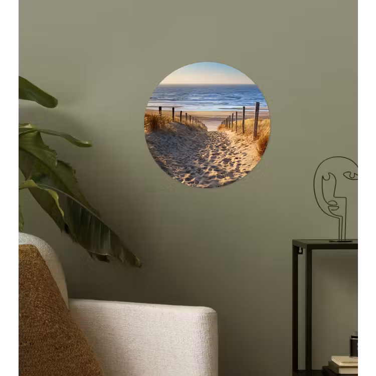 Behangcirkel - Strand - Zee - Nederland - Duinen - Zon — 3