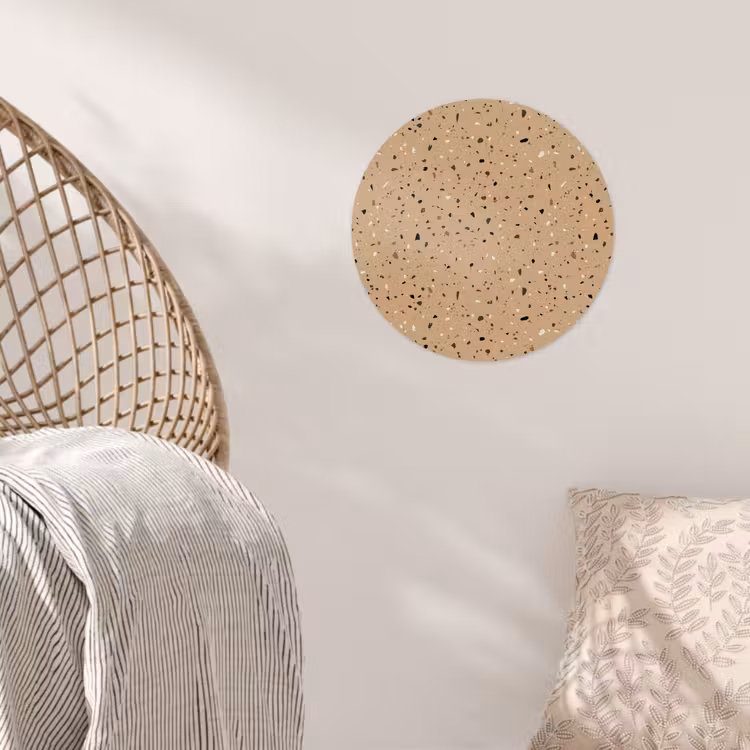 Behangcirkel - Terrazzo - Patroon - Beige — 5