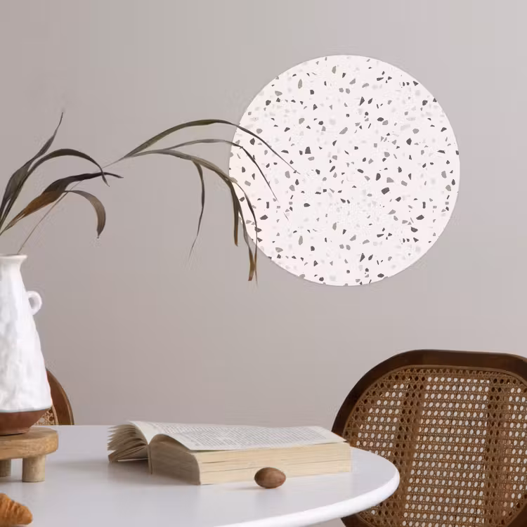Behangcirkel - Terrazzo - Patroon - Créme — 4