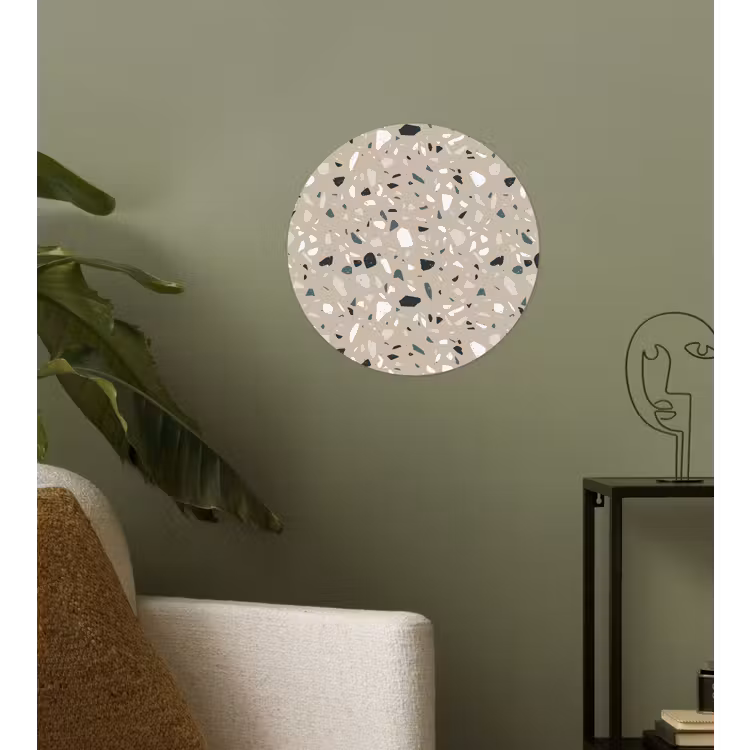 Behangcirkel - Terrazzo - Patroon - Groen — 3