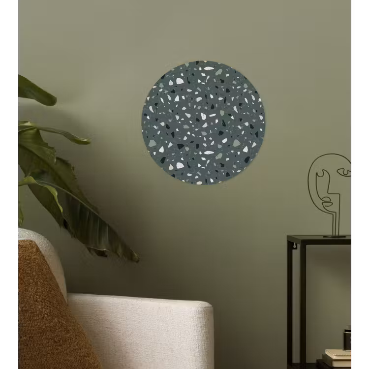 Behangcirkel - Terrazzo - Patroon - Kleurrijk - Groen — 3