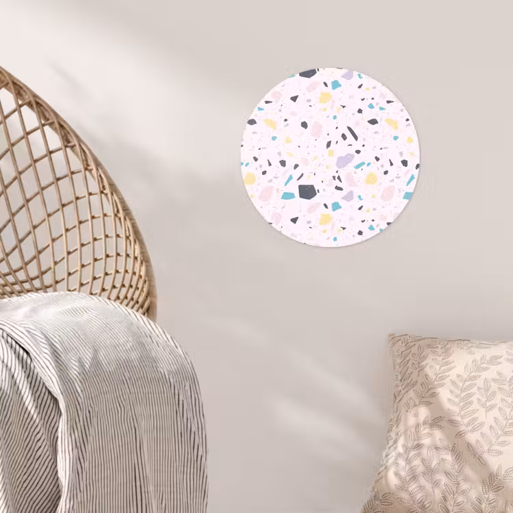 Behangcirkel - Terrazzo - Patroon - Zacht - Snoep — 5