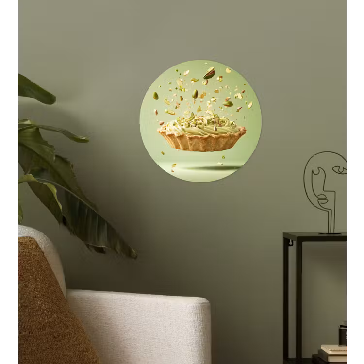 Behangcirkel - Pistache - Taart - Noten - Eten — 3