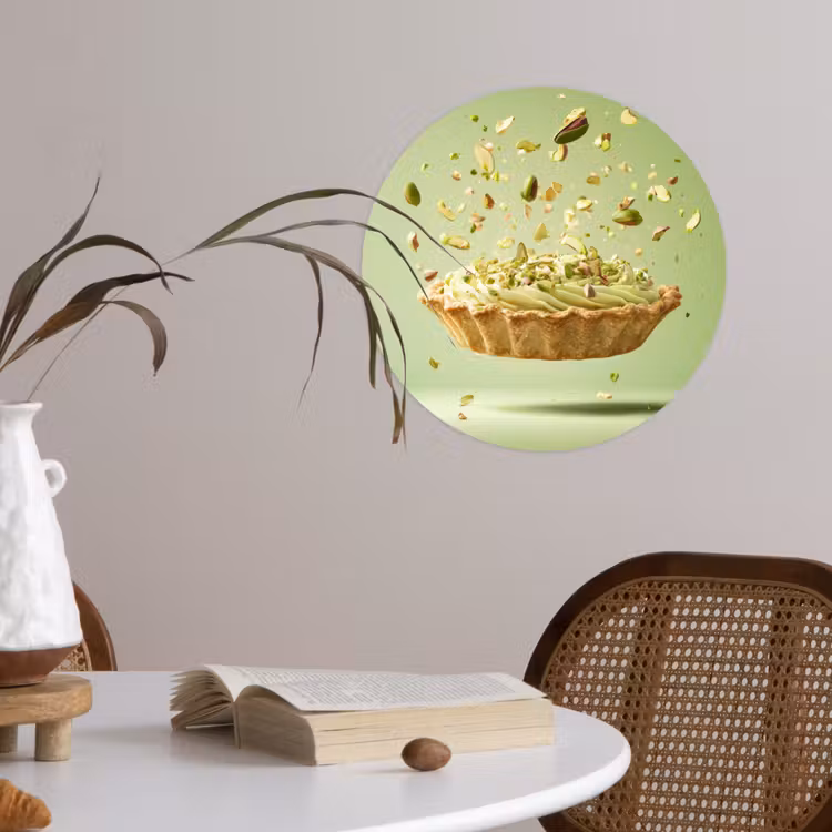 Behangcirkel - Pistache - Taart - Noten - Eten — 4